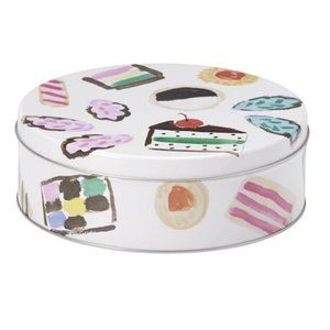 kate spade one smart cookie tin with 3 cookie cutters nwt